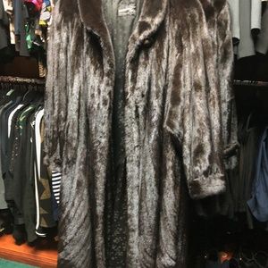 Women's Full Length Mink Fur Coat
